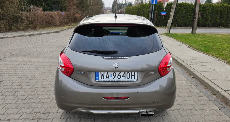 Peugeot 208 cena 28900 przebieg: 198000, rok produkcji 2015 z Stopnica małe 742